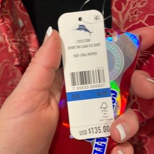 Men’s Indiana Hoosiers button down short sleeve